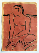 Max, Skizze 1999, 30 x 40 cm