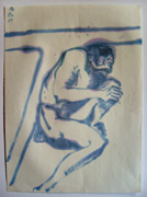Lorenzo 2, Skizze 2009, 47 x 34 cm